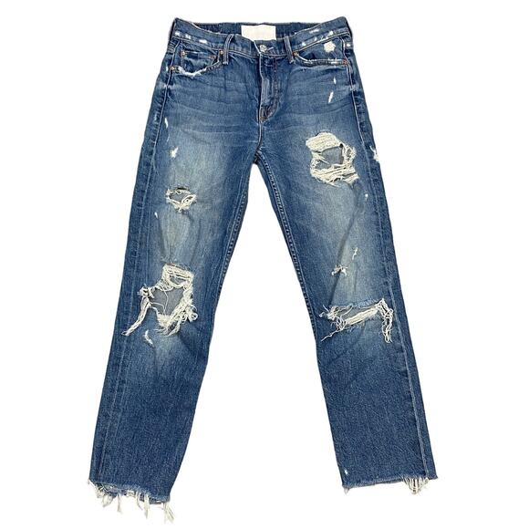 Mother Superior The Sinner Jeans in Ice Cream You Scream Women's 24 - Picture 1 of 11